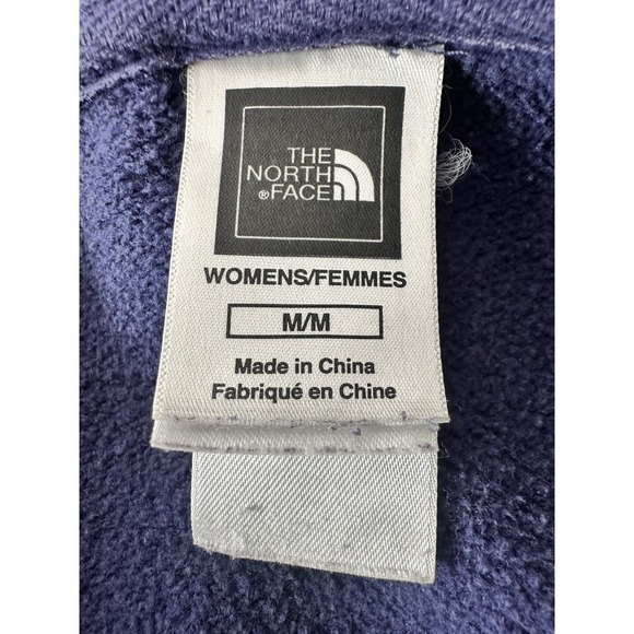 The North Face  Full Zip Jacket Sweater Womens Medium Outdoor Cozy Pockets - Picture 3 of 8